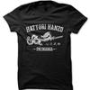 Мужская футболка с графическим принтом японских самурайских мечей Дракон Крутой дизайн с коротким рукавом Летние хлопковые футболки с круглым вырезом