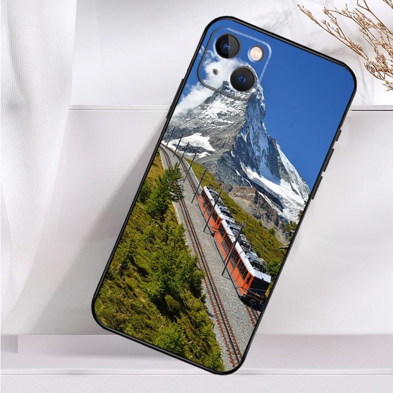 Чехол Zermatt Matterhorn Swiss Mountain для iPhone 14 16 15 Pro Max 11 12 13 Mini 7 8 Plus X XR XS MAX, мягкий противоударный чехол