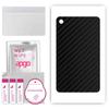 apgo Protective Skin Sticker for the Back Compatible with Huawei MatePad C5E, Wrap Film, Foil, Vinyl - Pattern Carbon Black