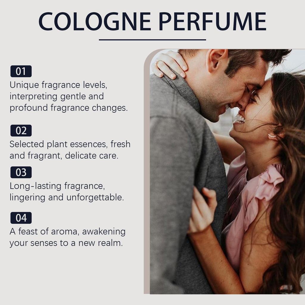 Cologne Pheromone Perfume Oil Long-lasting Perfume Suitable For Valentine's Day Party Music FestivalDating 50ml
