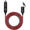 KEWIG 12/24V 4.9FT 16AWG Car Cigarette Lighter Extension Cord