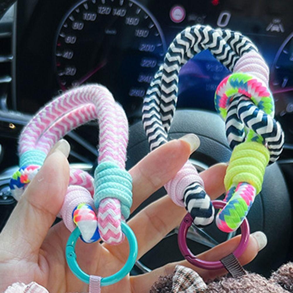 Cute Cartoon Puffy Skirt Little Bear Keychain Soft Bag Charm Trend Plush Doll Pendant Bag Pendant