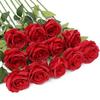 5 шт. Искусственные цветы шелковая роза букет свадебные венки рождественские подарки на День святого Валентина домашний сад вечеринка декоративный подарок своими руками