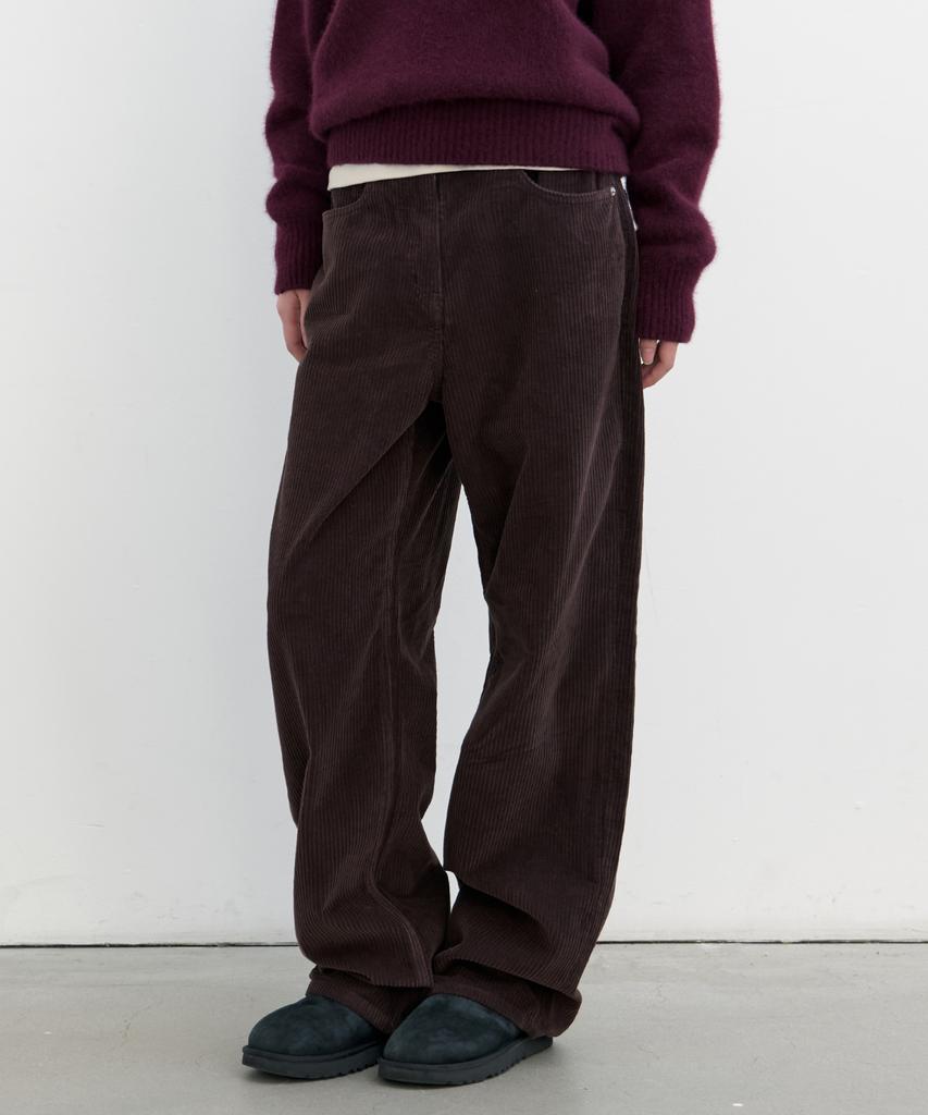 POSZER Classic Corduroy Pants (Dark Brown)