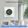 AVATTO WiFi Умный поворотный регулятор термостата Контроллер температуры для водяного газового котла Электрическое отопление Работает с Tuya Alexa Google Home