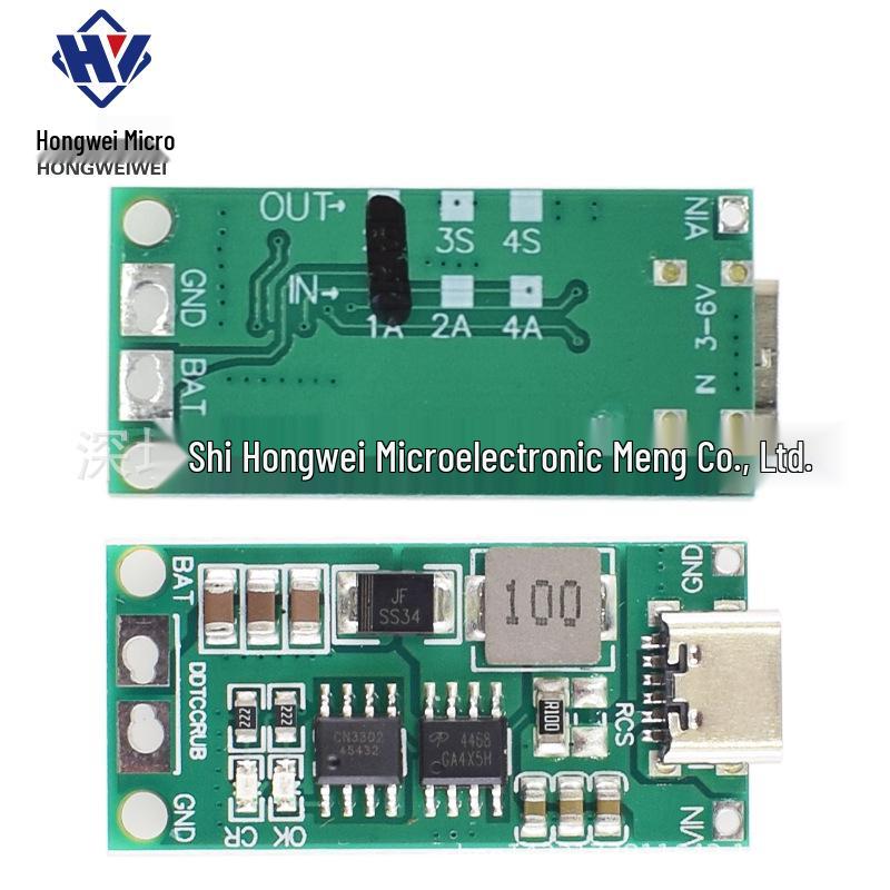 Повышающий модуль 2-4А для зарядки LiPo/Li-ion аккумуляторов 2S-4S, DC 3-6В