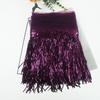 10 Yards 20cm Width Sequin Tassel Fringe DIY Accessories Decorative Trimmings  Dress Trimming