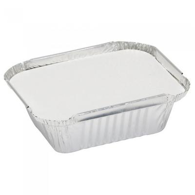 Лотки из фольги с крышками (Пакет из 12)