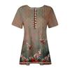 Womens Tops Hide Belly Tunic Summer Short Sleeve T Shirts Cute Flowy Tshirt Casual Dressy Blouses For Leggings