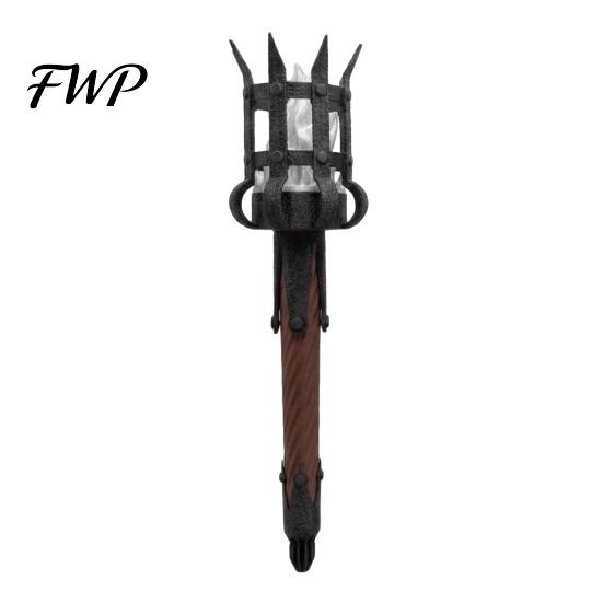 Non-heating Resin Wall Light Medieval Torch Sconce, LED Gothic Castle Decor Lamp, Decorative for Home Bar Realistic Flickering Flame Themed