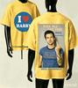 Harry Styles For Fan Gift Tshirt Unisex Unisex Harajuku Oversized Unisex Short Sleeve Streetwear High Quality Couples Classic Soft