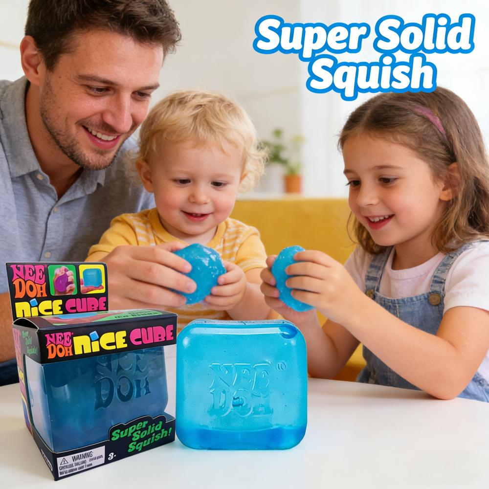 Новый блок для снятия стресса, сжимаемый, музыкальный Schyling Needoh Nice Cube, головоломка, класс, игрушки для детей, снимающие стресс