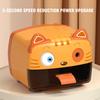Tiger & Panda Cartoon Electric Pencil Sharpener Automatic Kids Pencil Sharpener Cute School Supplies for Children