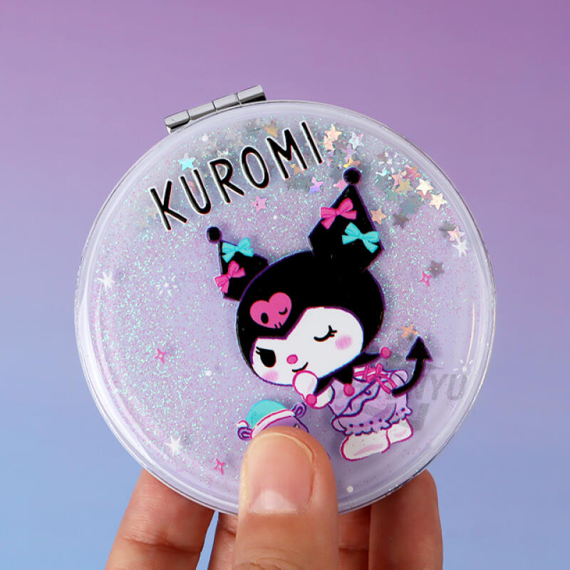 [Sanrio] Куроми Милое Круглое Зеркало с Блестками (Случайная доставка)