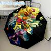 Muppet Show: Friendship Adventure Mini Five-Fold Lightweight Umbrella, Eight-Bone Frame, Perfect for Home Travel and Outdoor Use in Any Season