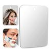Shower Mirror Anti-fog Without Distortion Acrylic Flat Fogless Mirror with Hook for Gift