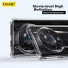 Honor Magic4 Ultimate Edition Phone Case, Shockproof Full Coverage TPU Airbag Case, Unisex (With Lanyard Hole), ES-Ip9 Series, Transparent White