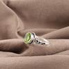 Peridot Ring Gemstone Jewelry, 925 Solid Sterling Silver Ring, Handmade Jewelry Birthstone Ring, Gift For Her