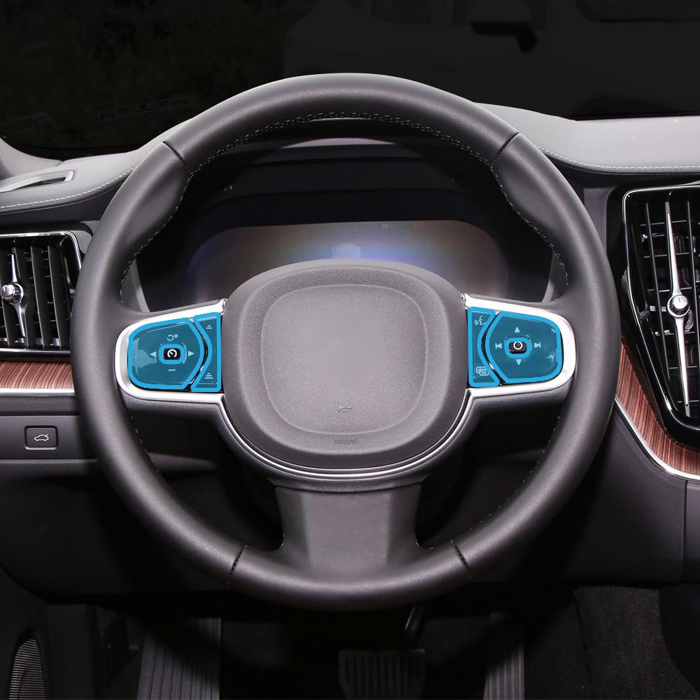 for VOLVO XC60 2025-2025 Pre-cut Car Interior Center Console Dashboard Navigation TPU Protector Film Anti-scratch Accessories