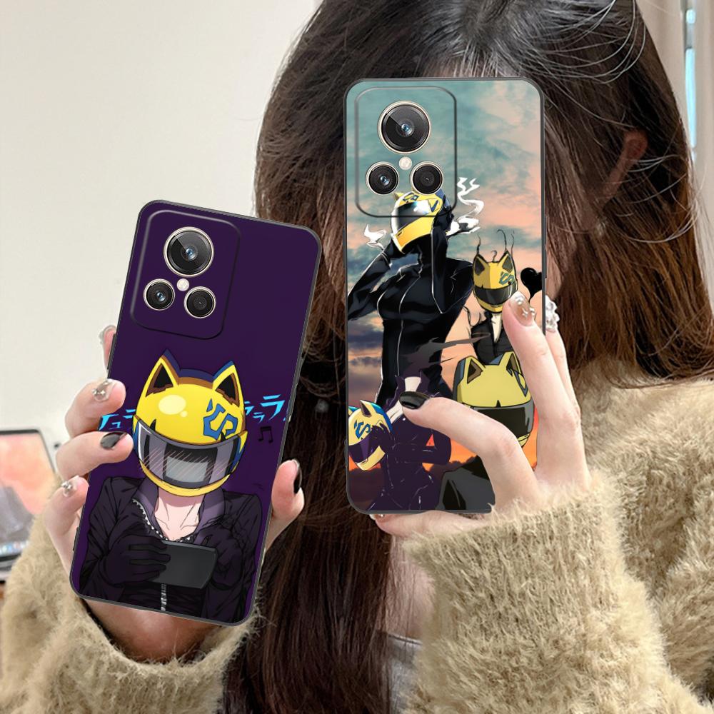 Чехол для телефона аниме Durarara для Realme 15 14 13 12 11 10 9 Pro Plus T i Lite 5G Мягкий ударопрочный чехол из ТПУ
