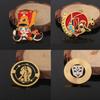 Игра Honkai Impact 3 Брошь-значок Пом Пом Аниме Honkai Star Rail Аксессуары Подвеска для рюкзака Косплей Металлический значок-атрибут Подарок