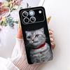 Clear Casing For Honor Win 5G AAP-AN00 Case For Honor Win 5G Cover Luxury Cute Cat Fashion Butterfly Cool Painted