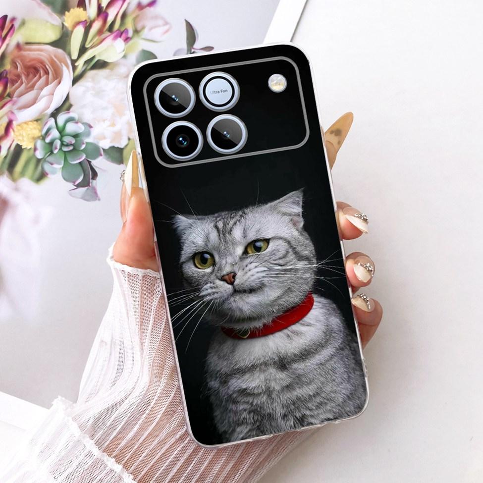 Clear Casing For Honor Win 5G AAP-AN00 Case For Honor Win 5G Cover Luxury Cute Cat Fashion Butterfly Cool Painted