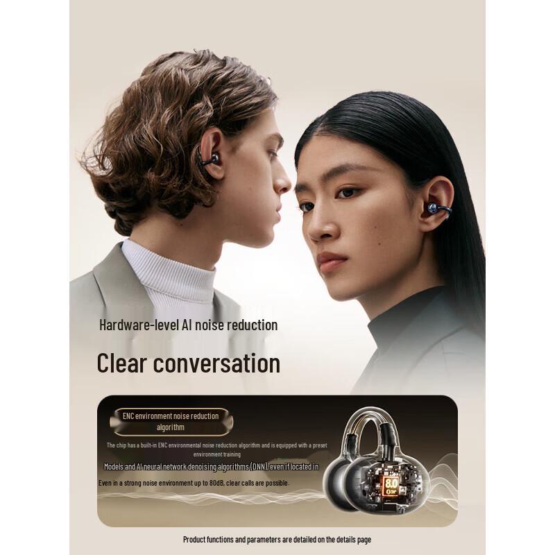 SANAG S8S Bluetooth Open-Ear Clip-On Headphones