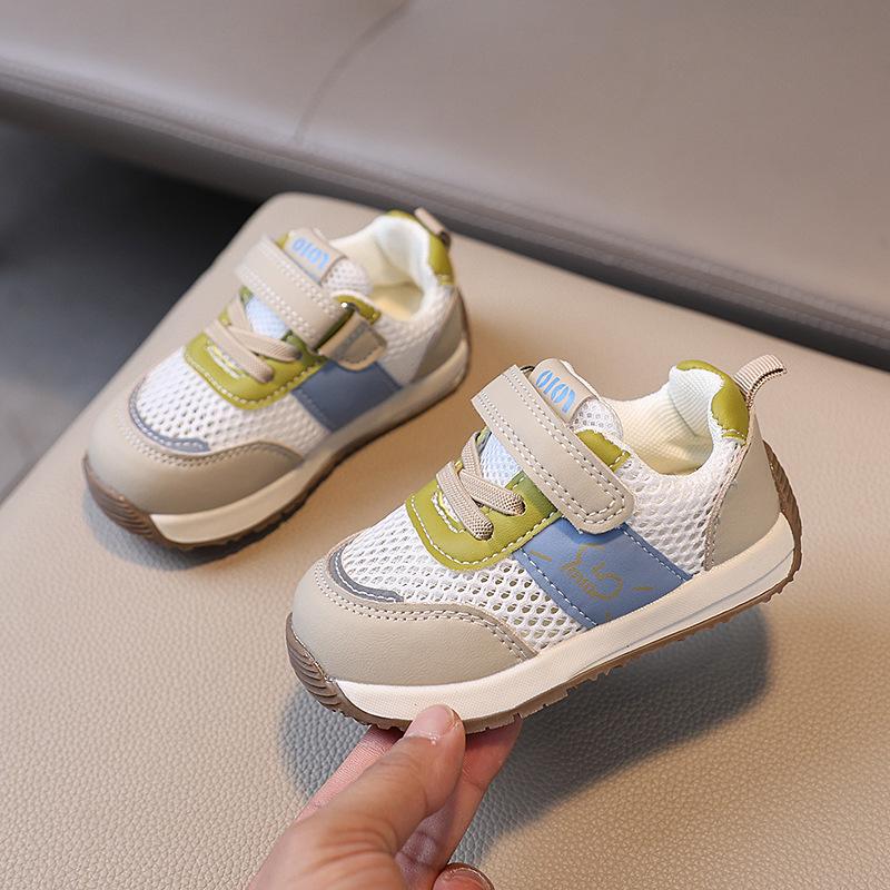 Обувь для обучения ребенка 1-6 лет, подходящая для длины стопы 11-17 см, универсальная дышащая спортивная обувь, мягкая подошва, обувь Forrest Gump