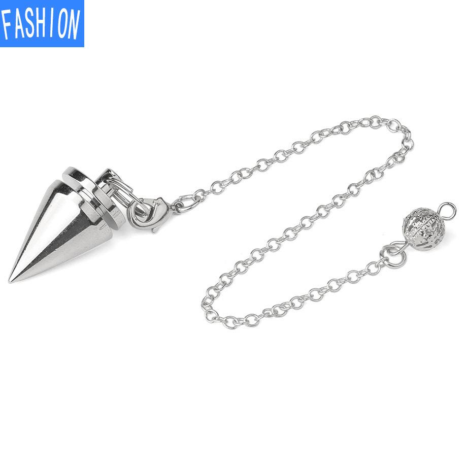 Металлический конический маятниковый кулон Гравитационный ювелирный кулон