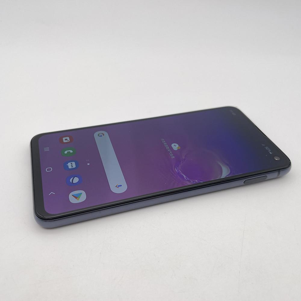 Восстановленный Samsung Galaxy S10E G970F G970U Оригинал Разблокированный Восьмиядерный 6 ГБ ОЗУ 128 ГБ ПЗУ 16 МП 5,8'' 3100 мАч Смартфон с одной/двумя SIM-картами