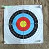 10Pcs/Set 60x60cm Full Ring Arrow Bow Shooting Practice Archery Target Paper