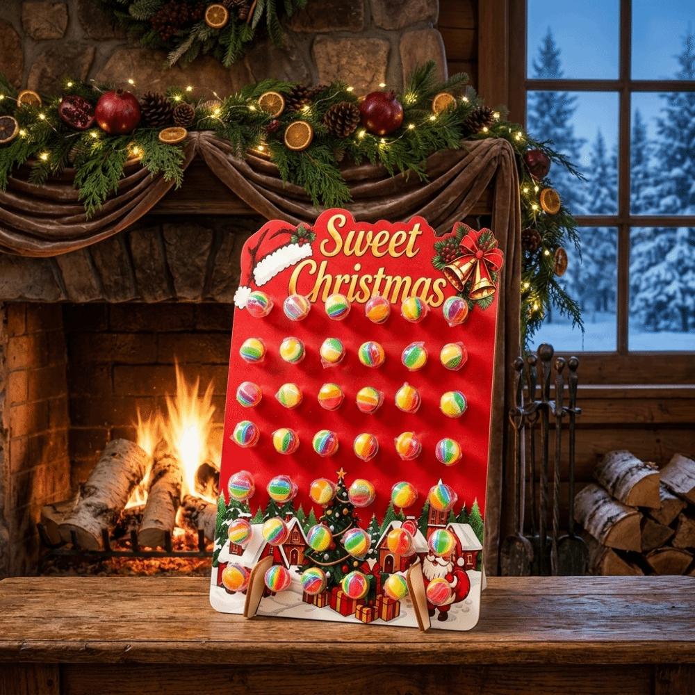 with 2 Support Brackets Christmas Lollipop Stand 36 Holes Candy Display Stand Party Decoration