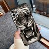 Чехол для телефона с изображением свирепого тигра для iPhone 16 15 14 12 11 13 Pro Max 12 13 mini XR 15 16 Plus 16e Защитный корпус