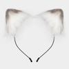 Plush Cartoon Bear Ear Headband Cosplay Accessory Anime Fans Unisex Soft Furry Hair Hoop