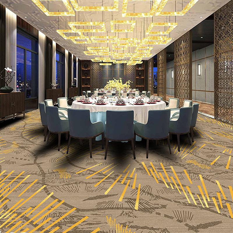 Утолщенный нейлоновый звукоизоляционный ковер для гостиниц, кинотеатров, бильярдных и клубных помещений