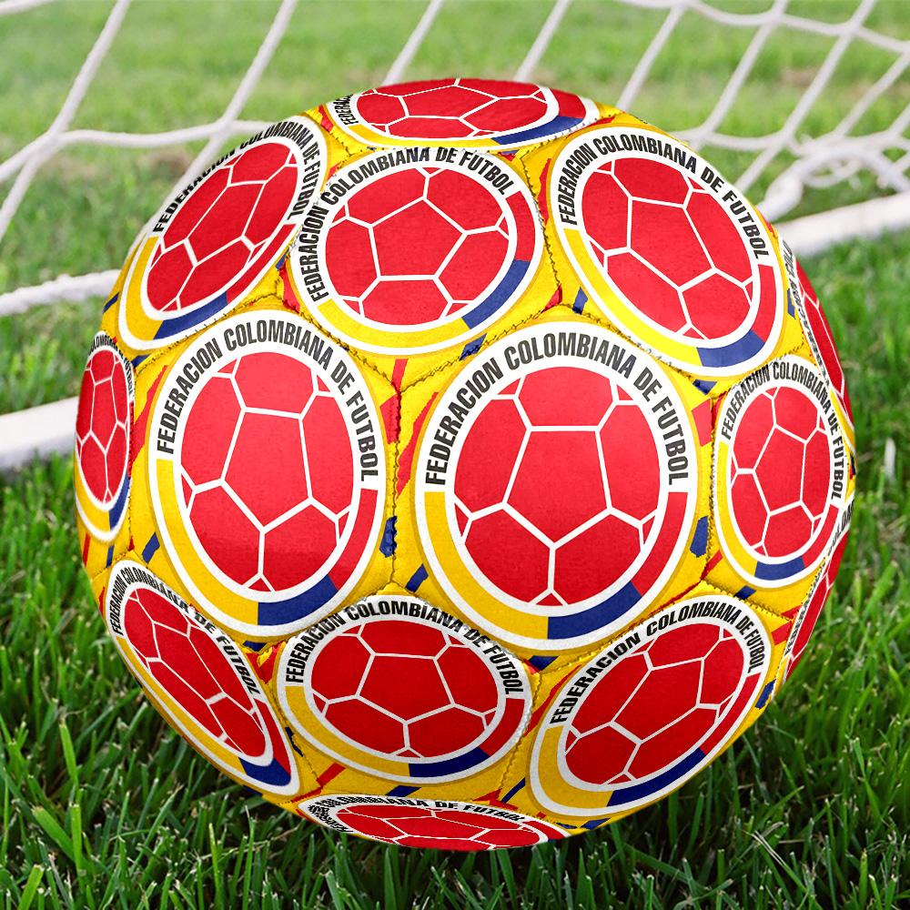 Colombian Soccer Federation Size 5 Soccer Balls, High-Quality, Anti-Slip, Protective Football, a Unique Gift Suitable for Birthdays, Christmas