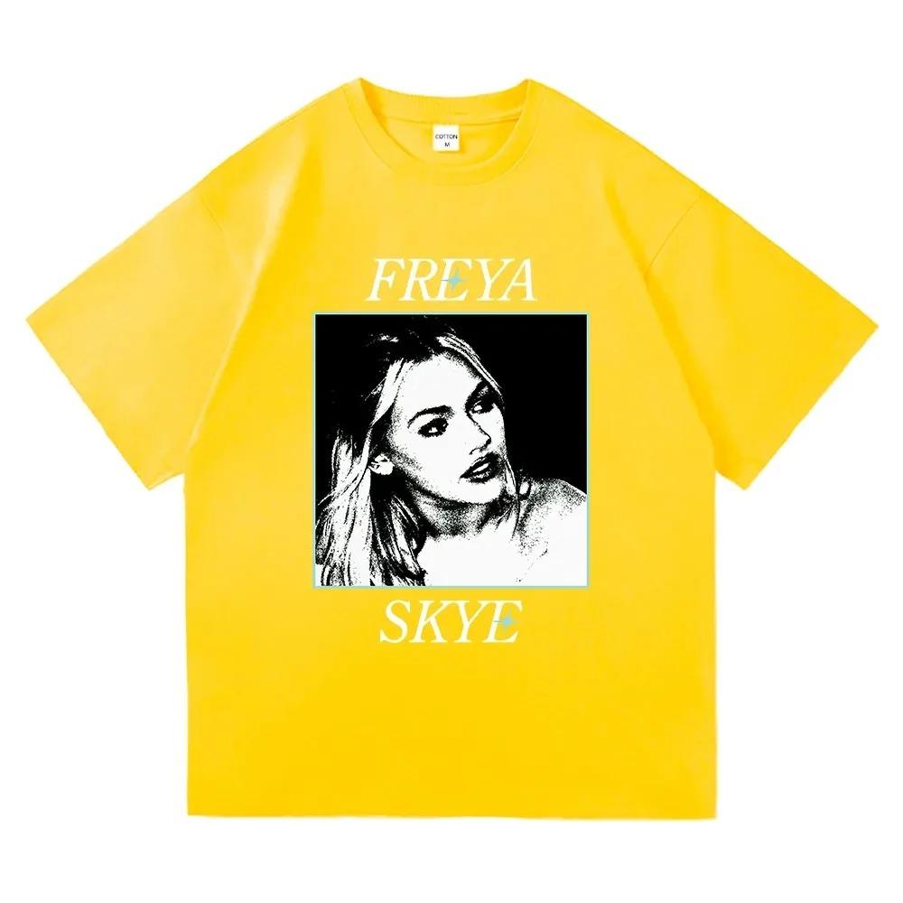 Freya Skye Stars Align Tour Poster Print TShirt Unisex Harajuku Street Style Cotton Tee Loose Fit New Summer TShirt