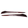 For BMW E92 E93 2007-2014 Gloss Black ABS Plastic Front Headlight Eyebrow Eyelid Lid Trim Lamp Cover Sticker Car Accessories