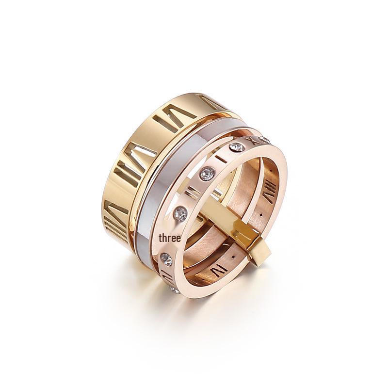 Kalen Европейский и Американский Стильный Многокольцевой из Нержавеющей Стали с Римскими Цифрами и Дизайном из Ракушек