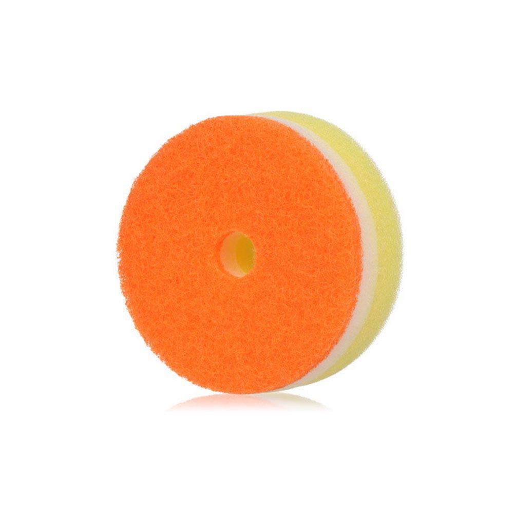 Home Wash Dishes Sponge Sponge Brush Tableware Flower Dishwashing Sponge Scouring Pads Round Shape