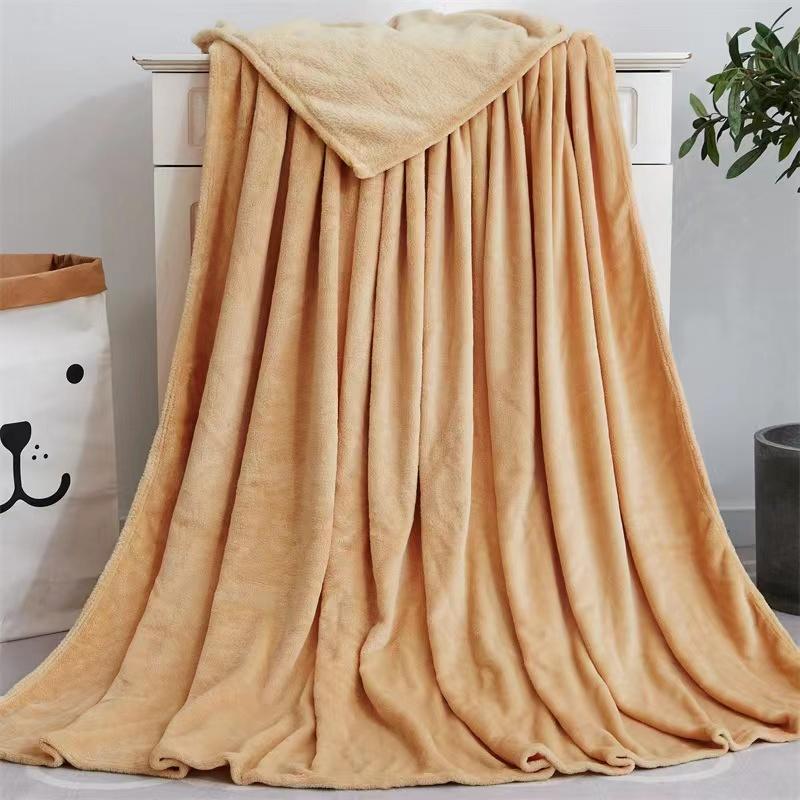 Printed Soft Cozy Warm Custom logo Luxury Sleep Fleece Flannel Polyester Bed Blankets Throws for Winter Sofa