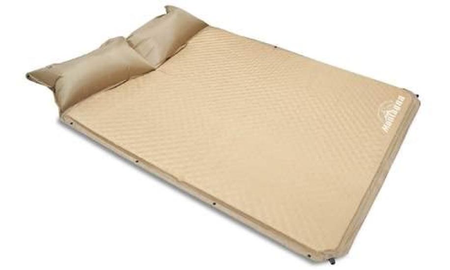 Montagna Кемпинг Двойной Открытый Толщина Кемпинг Воздушная Подушка Автоматический Спать в Бедствии Широкий Для 2 Ширина 130см x 185см Коврик, Коврик, 3.5см, Коврик,