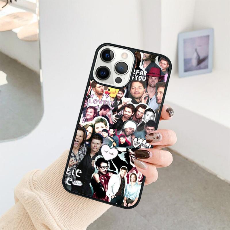 Supernatural Collage Phone Case For iPhone 17 Air 16 15 14 11 12 13 Pro MAX Plus coque Cover Shell