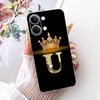 Для Vivo Y05 Y11d 2026 Модный чехол для телефона с буквой и короной Для Vivo Y11D Y05 4G Мягкие силиконовые TPU чехлы