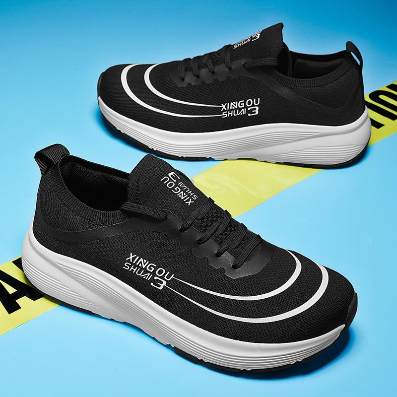 TUINANLE Повседневная мужская обувь из сетки Легкая дышащая Вся модная Студенческая Обувь для бега Путешествий Уличные спортивные кроссовки