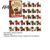 Christmas 2026 Limited Edition Dachshund Advent Calendar, 24-Day Countdown Toy Set with Mini Box Dog Figures, Holiday Acrylic Ornament Collection,