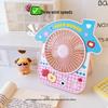 Chic Cabin-Style USB Desktop Fan: Stylish, Portable Mini Fan for Women