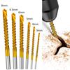 1pc HSS Drill Bit Spiral Screw Metric Composite Tap for Wood Cutting Drilling