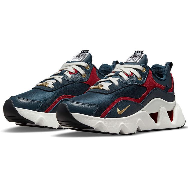 Nike Serena Williams Design Crew x RYZ 365 2 Armory Navy Cinnabar Женские кроссовки Blue Summit-White Metallic-Gold DJ1518-400